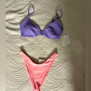NWT l*space Camellia Bikini Set
